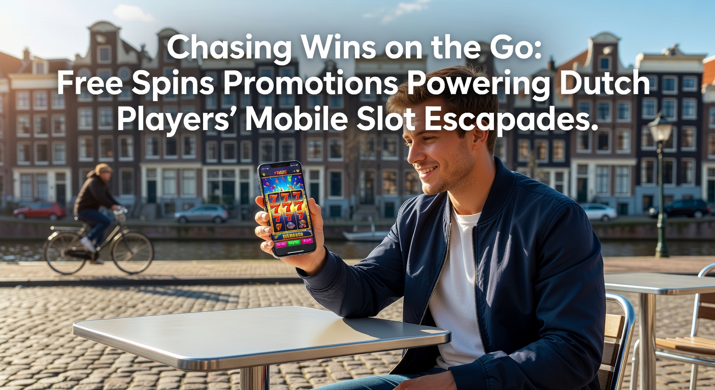 Dynamische weergave van een mobiel slotspel met actieve gratis spins en Nederlandse spelersinterface