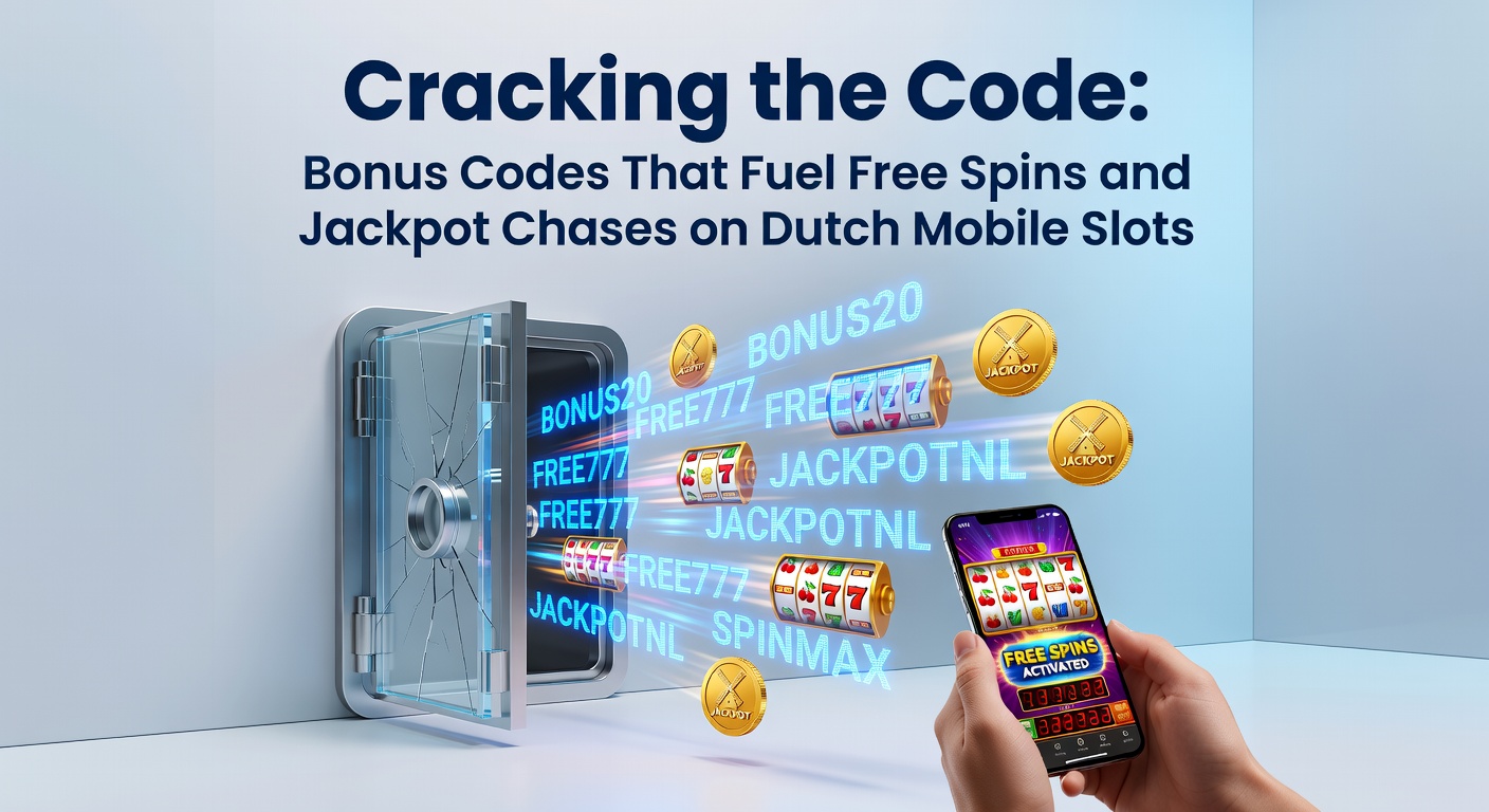 Dichtbij shot van een smartphone met geactiveerde bonuscode-input veld, spins tellen en jackpot teller die oploopt tijdens een Nederlandse mobiele slot sessie