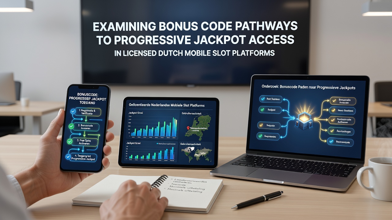 Speler die bonuscode invoert op een Nederlandse mobiele slot app met jackpotweergave