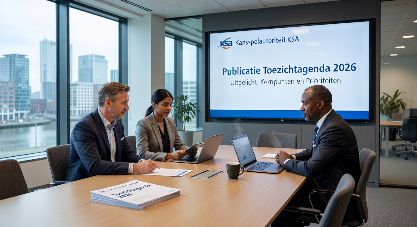 Foto van speelautomaten in een Nederlandse horeca-inrichting, met nadruk op controle en regulering door de KSA