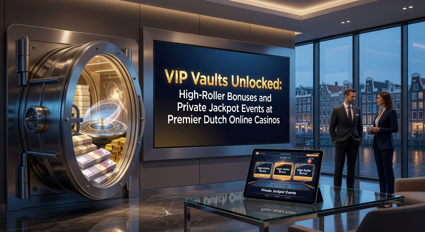 High-roller spelers vieren een privé jackpot-win in een virtuele VIP-event bij een Nederlands casino